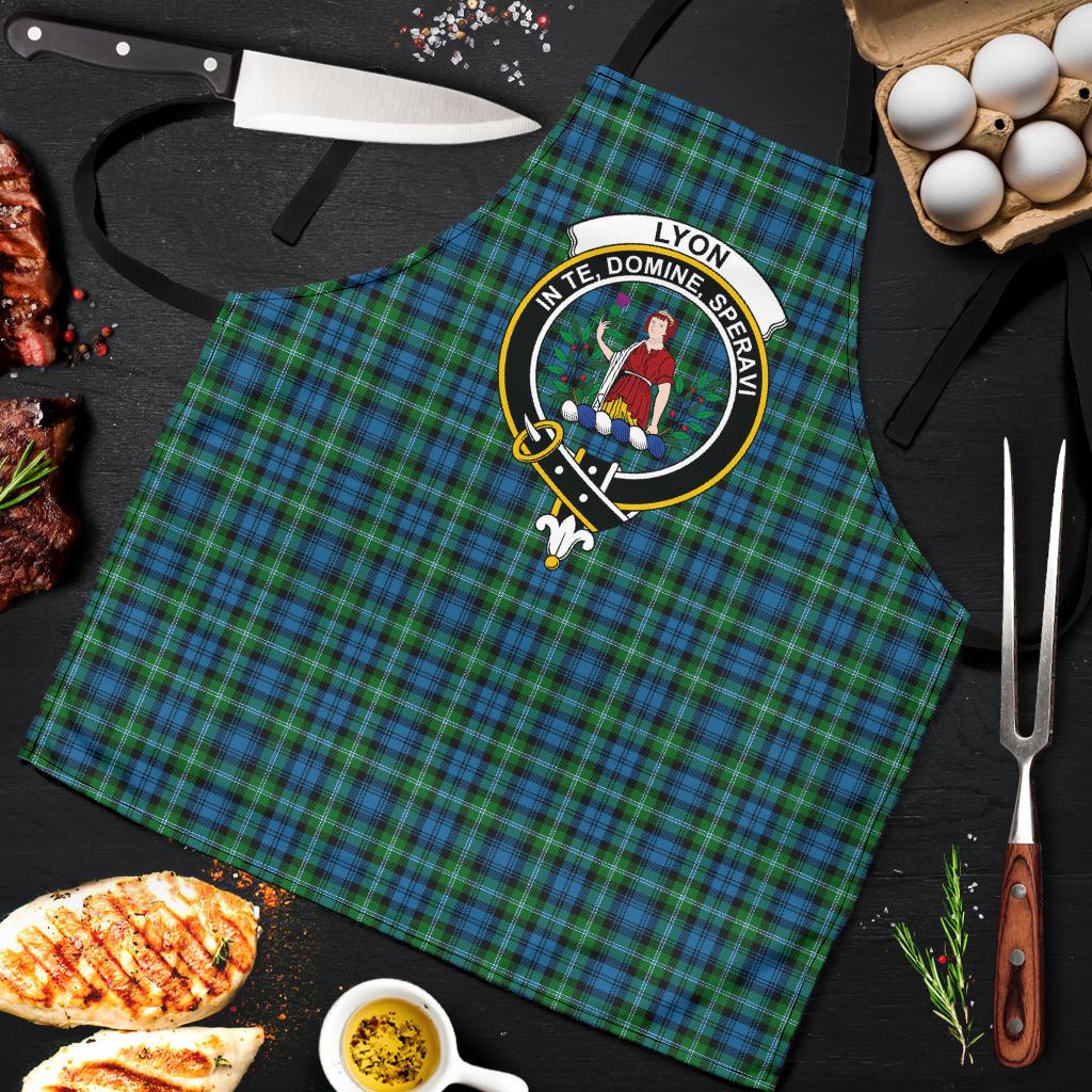 Lyon Clan Tartan Clan Crest Apron