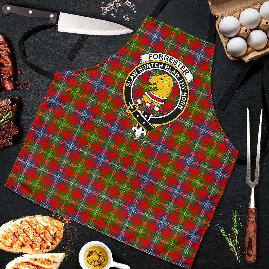 Forrester Tartan Clan Crest Apron