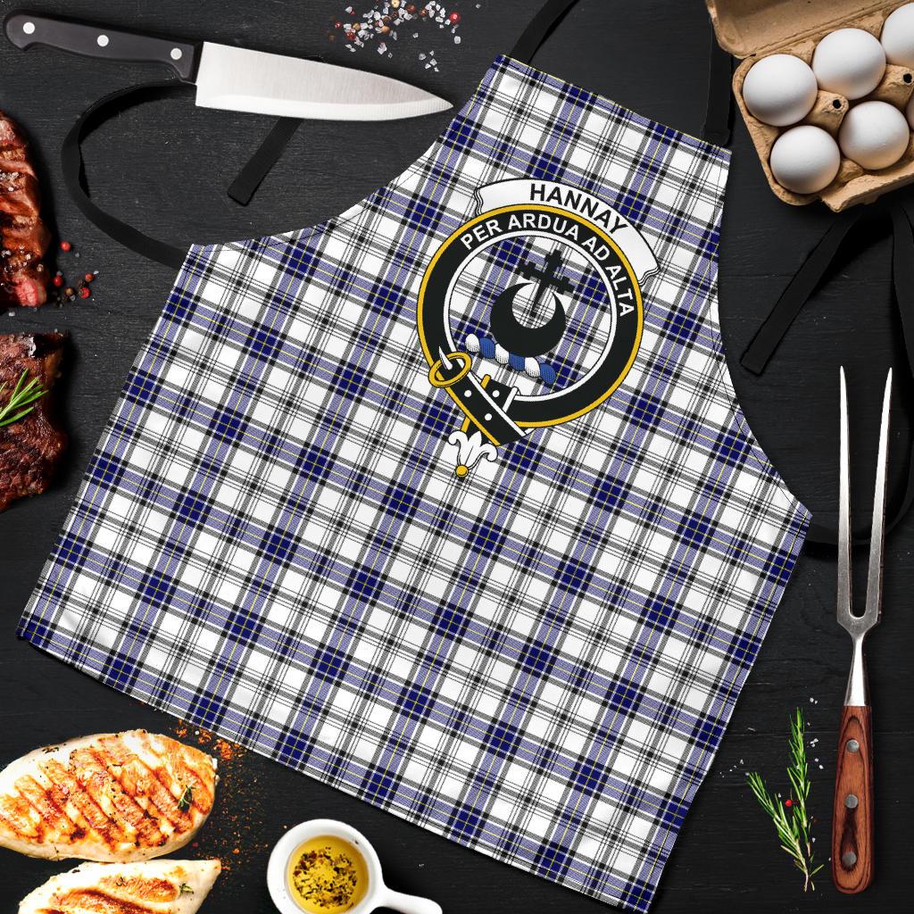 Hannay Modern Tartan Clan Crest Apron