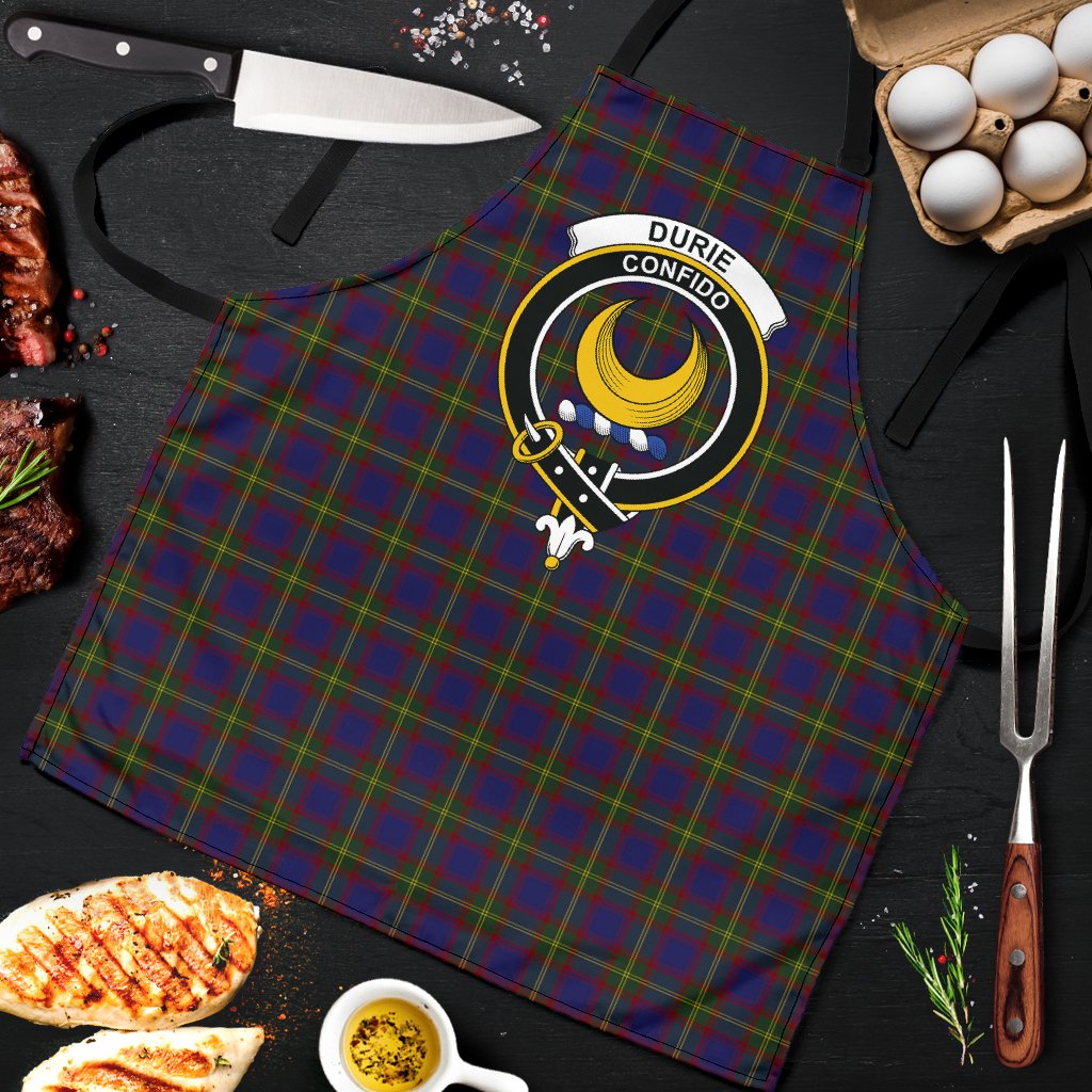 Durie Tartan Clan Crest Apron