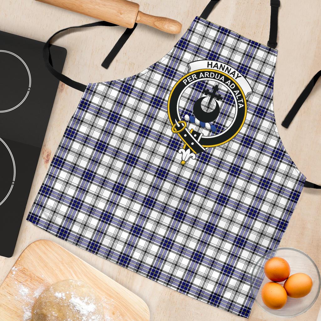 Hannay Modern Tartan Clan Crest Apron