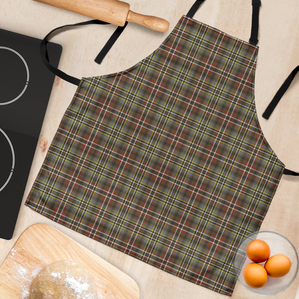 SCOTT GREEN WEATHERED Tartan Apron