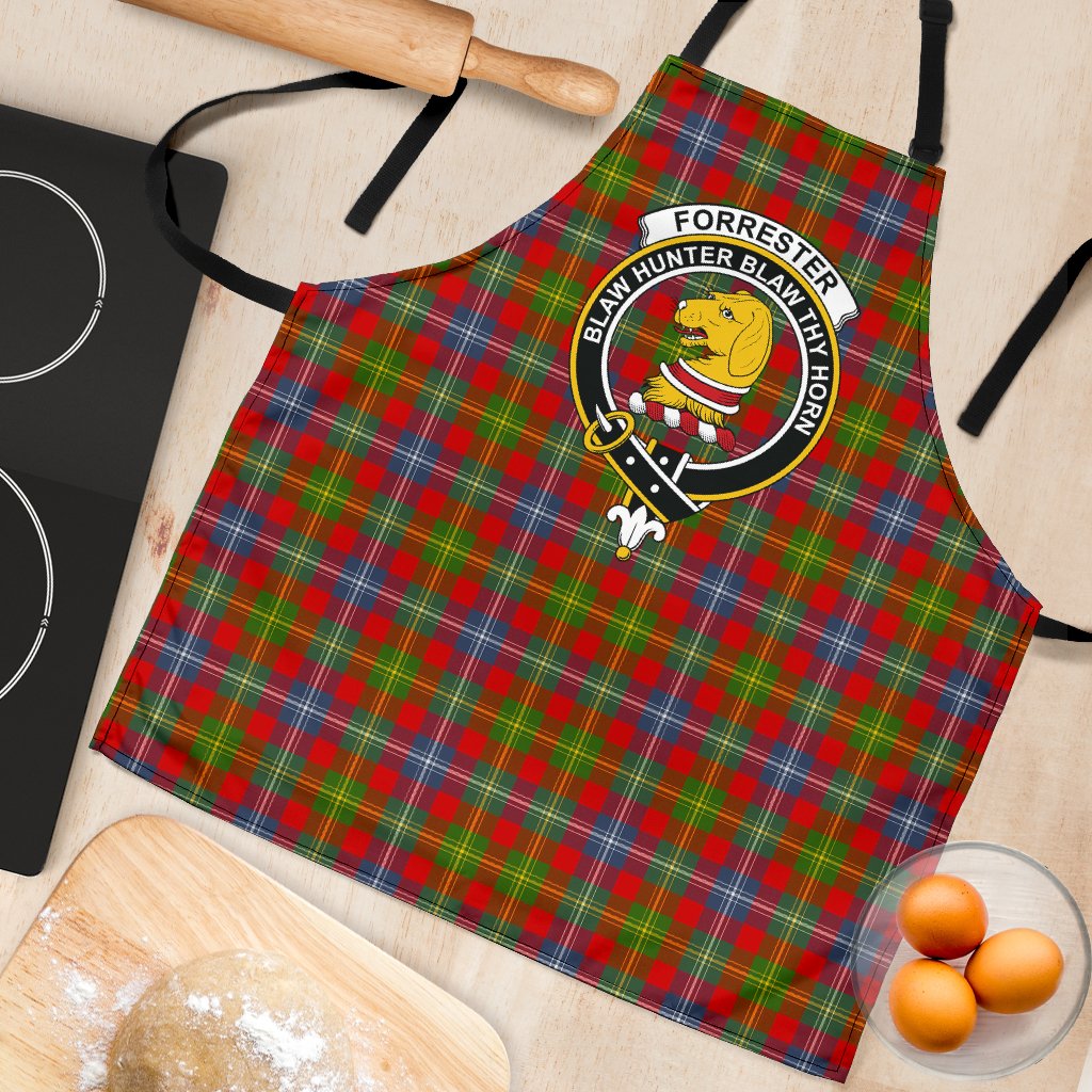 Forrester Tartan Clan Crest Apron