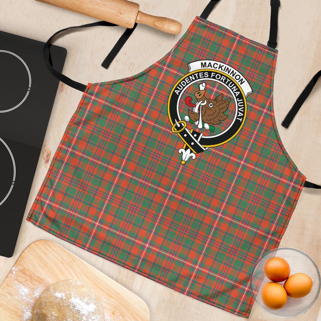 MacKinnon Ancient Tartan Clan Crest Apron