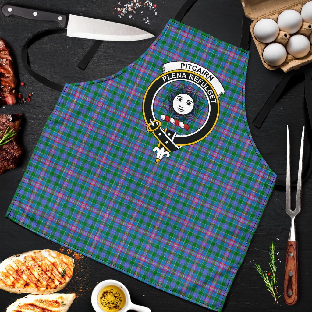 Pitcairn Hunting Tartan Clan Crest Apron