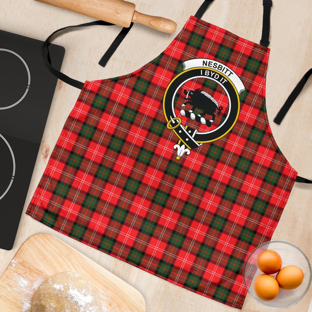 Nesbitt Modern Tartan Clan Crest Apron