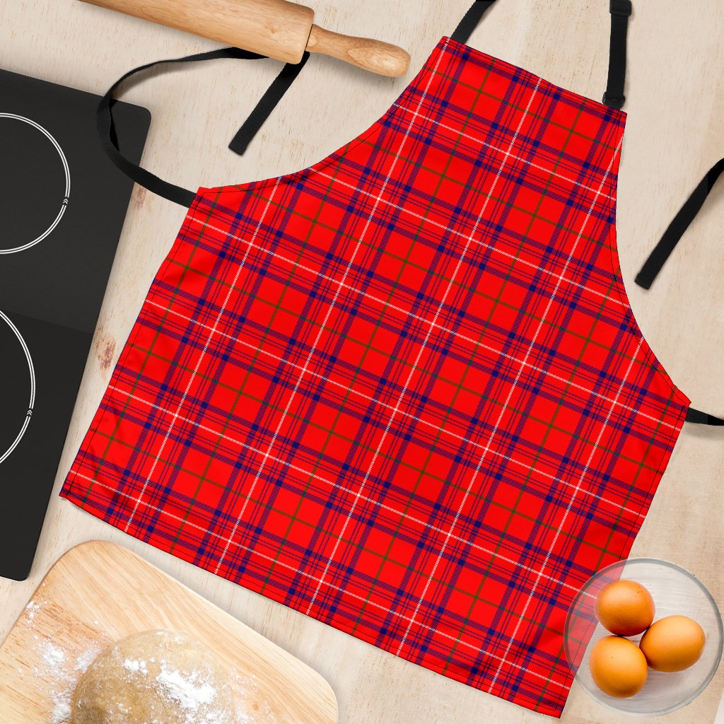 Rose Modern Tartan Clan Apron