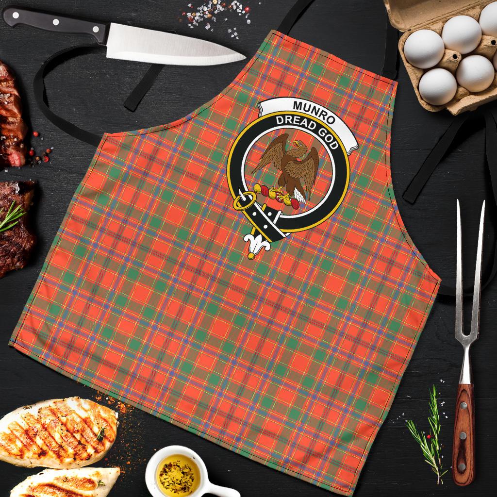 Munro Ancient Tartan Clan Crest Apron