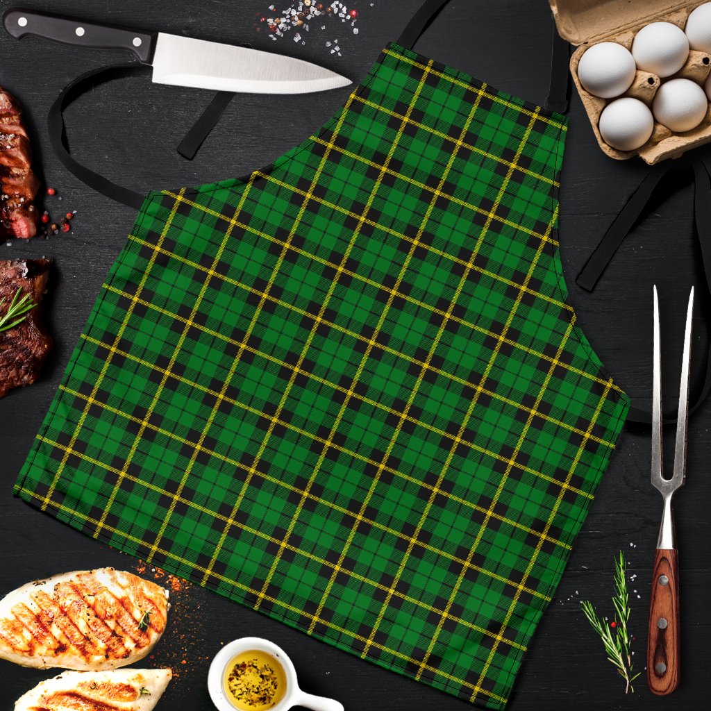 Wallace Hunting - Green Tartan Clan Apron