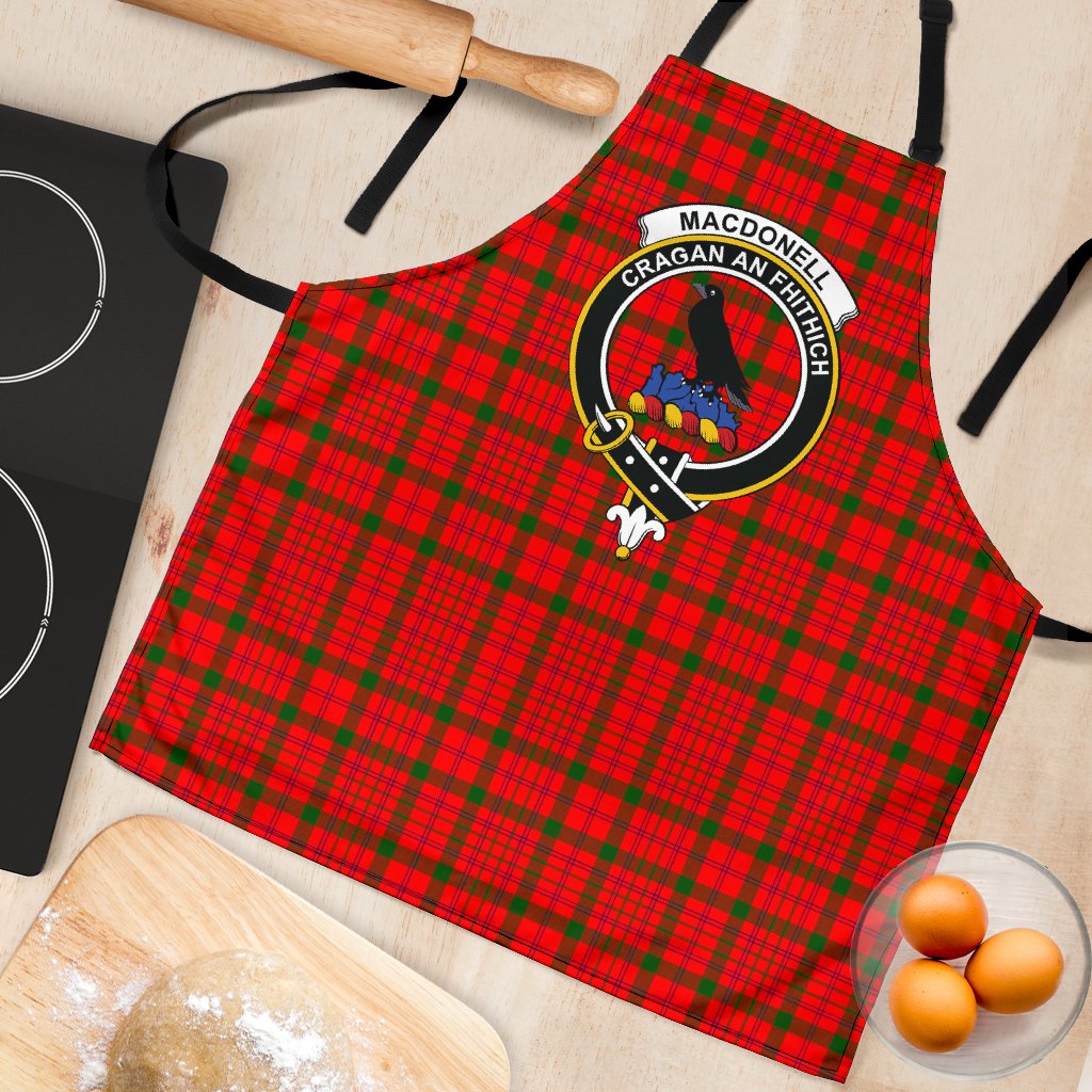 MacDonnell of Keppoch Modern Tartan Clan Crest Apron