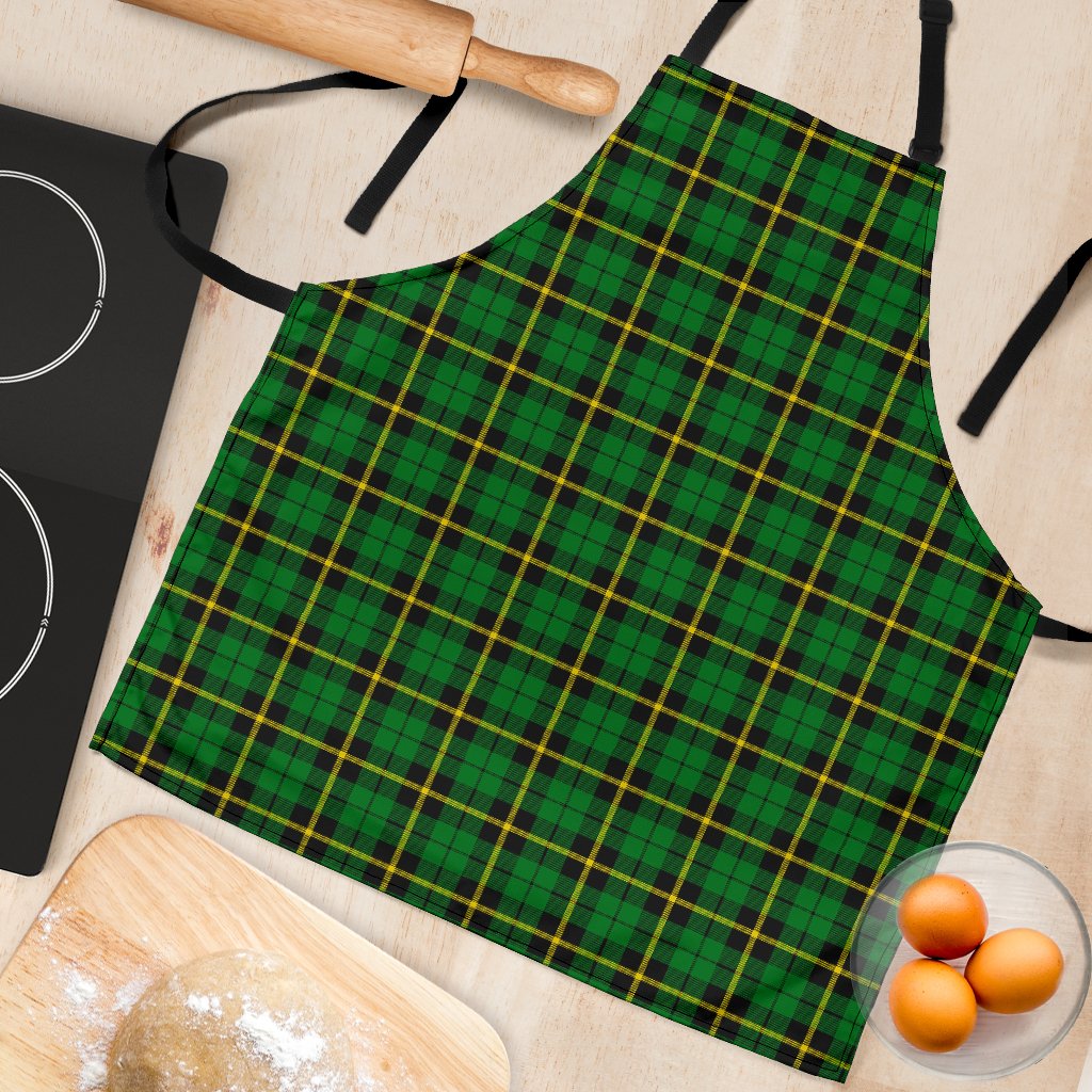 Wallace Hunting - Green Tartan Clan Apron