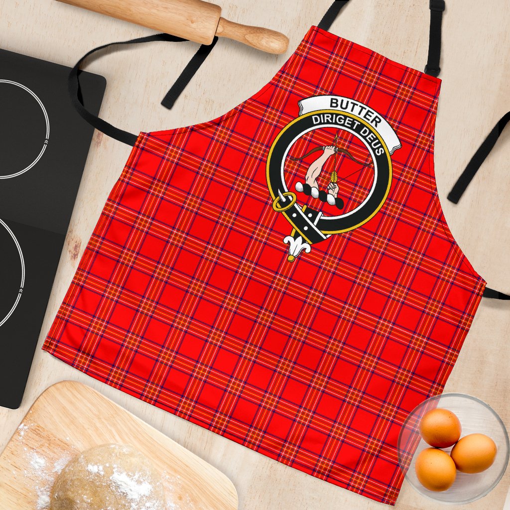 Burnett Modern Tartan Clan Crest Apron