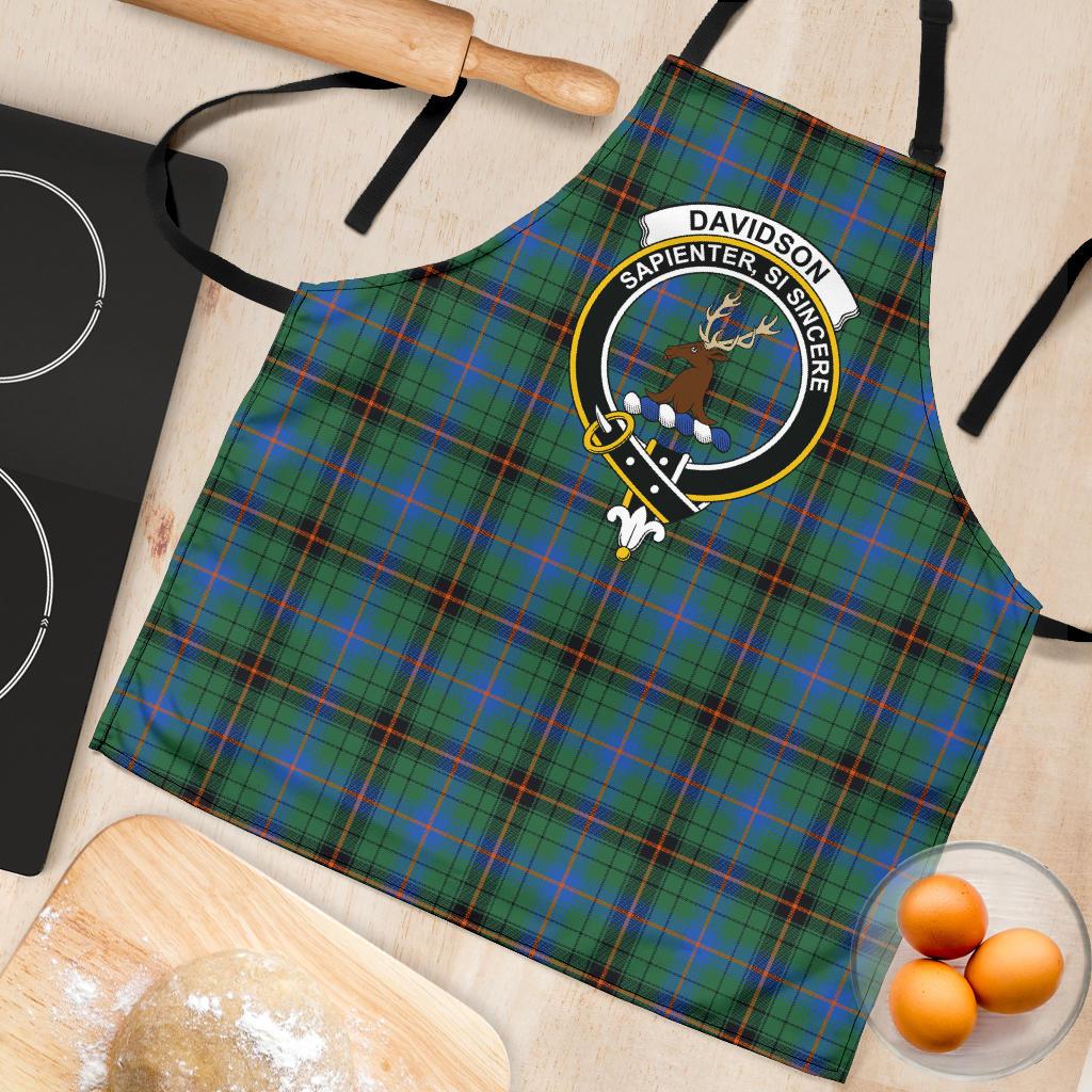 Davidson Ancient Tartan Clan Crest Apron