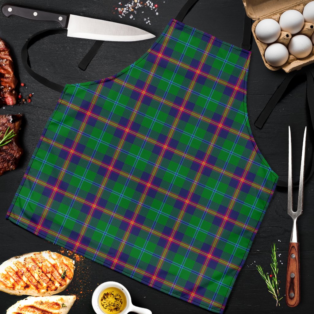 Young Modern Tartan Clan Apron