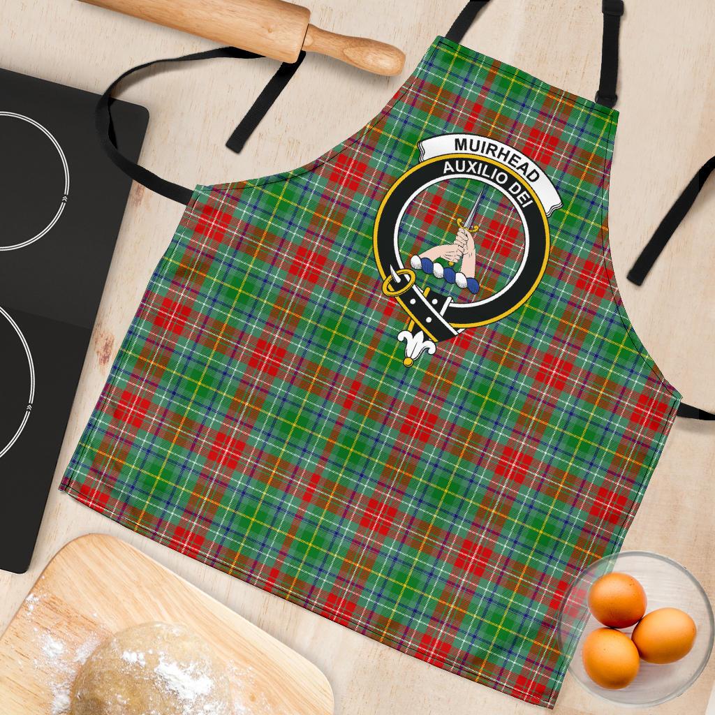 Muirhead Tartan Clan Crest Apron