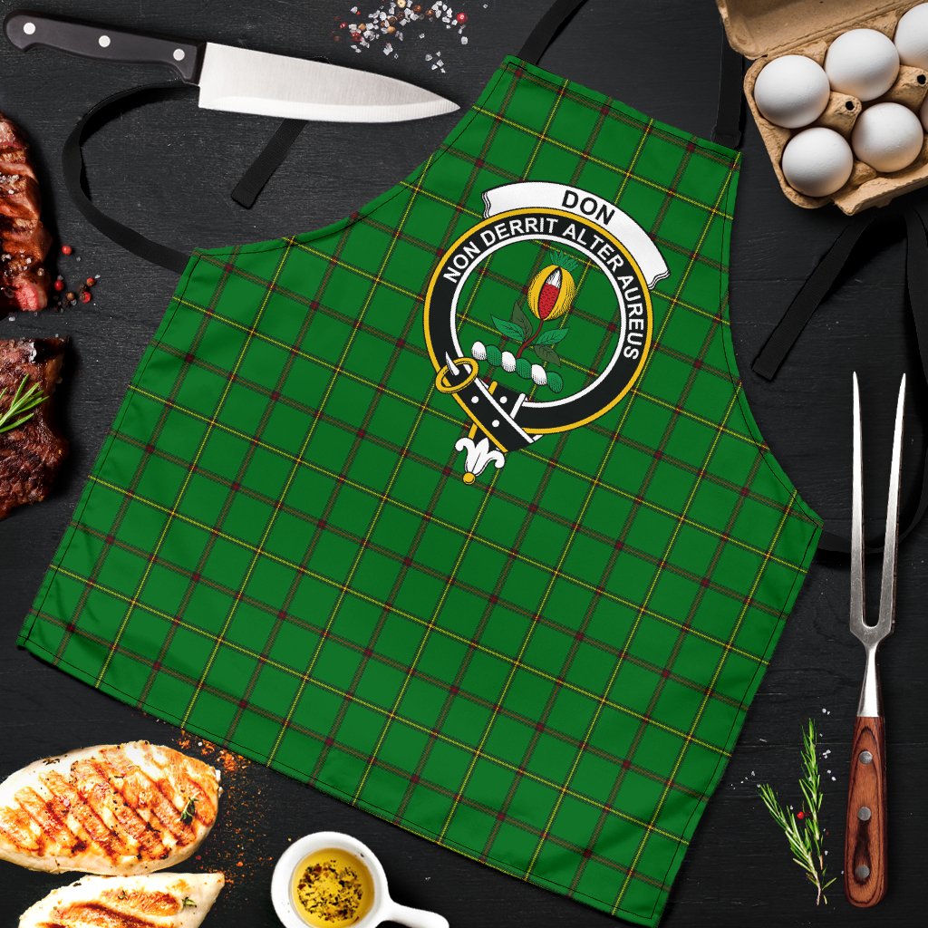 Don (Tribe-of-Mar) Tartan Clan Crest Apron