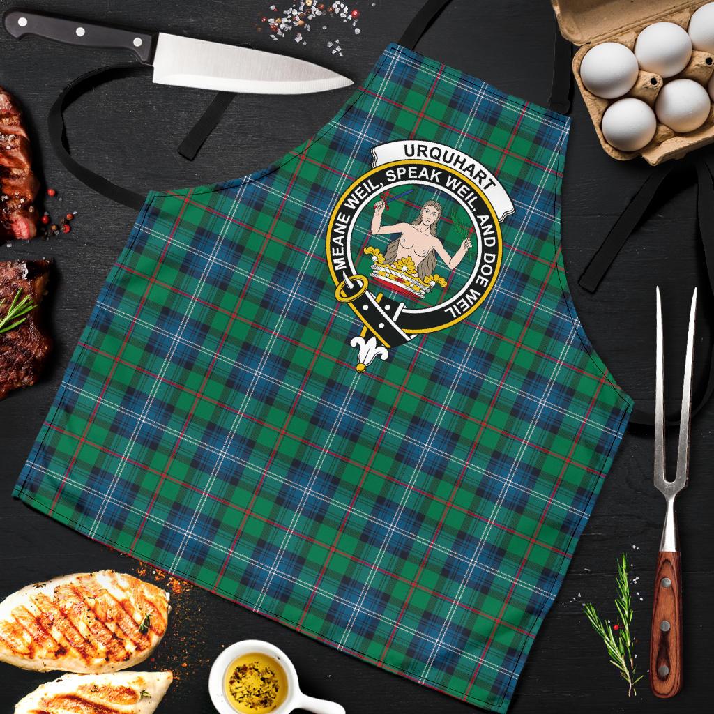 Urquhart Ancient Tartan Clan Crest Apron