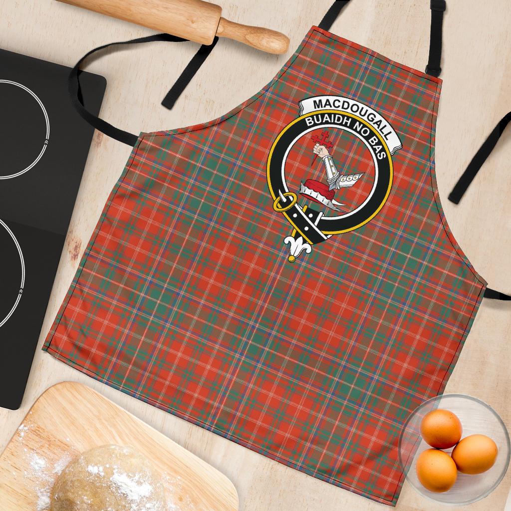 MacDougall Ancient Tartan Clan Crest Apron