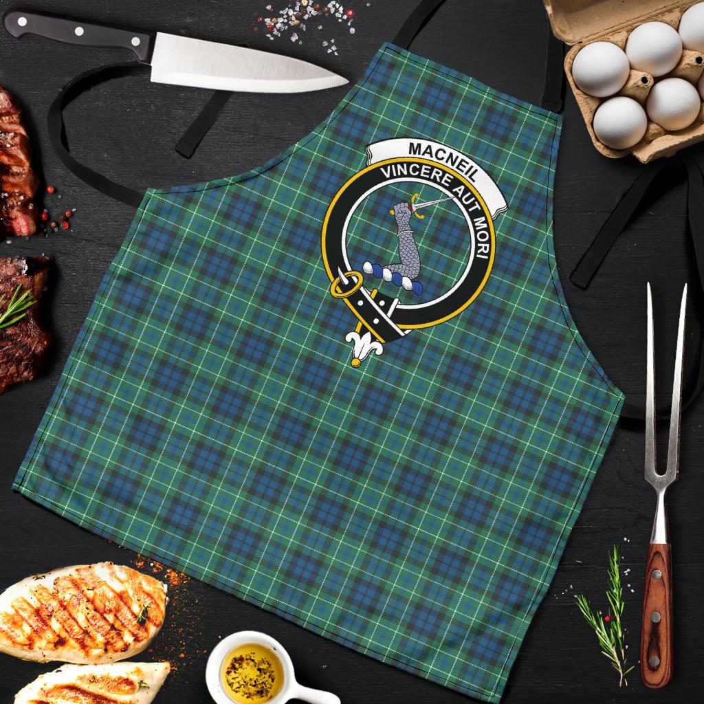 MacNeill of Colonsay Ancient Tartan Clan Crest Apron