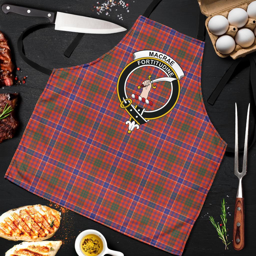 MacRae Ancient Tartan Clan Crest Apron