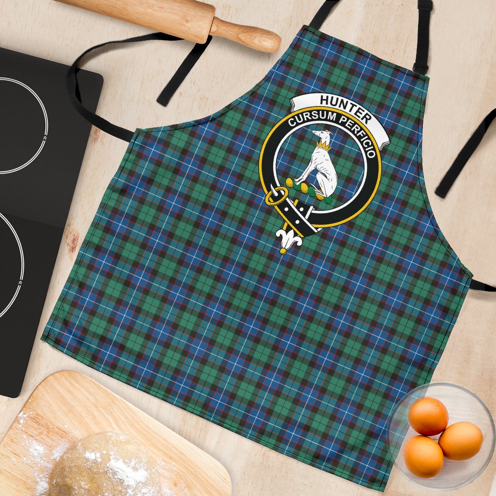 Hunter Ancient Tartan Clan Crest Apron