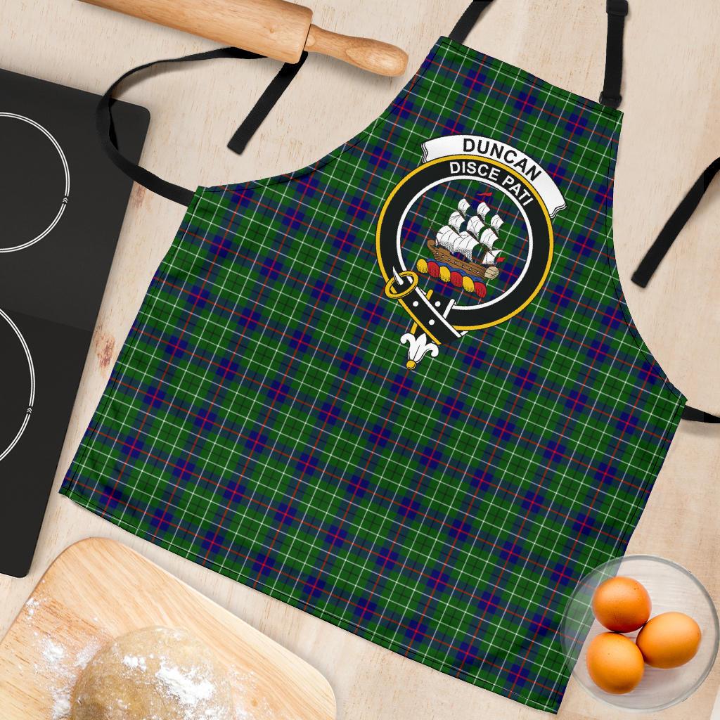 Duncan Modern Tartan Clan Crest Apron