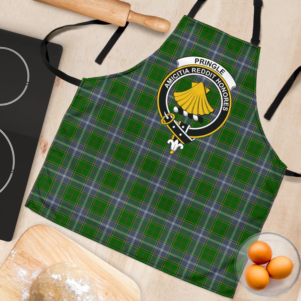 Pringle Tartan Clan Crest Apron