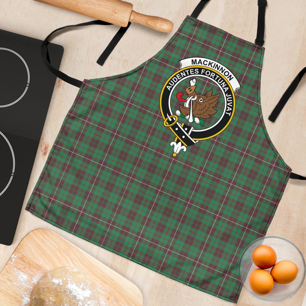 MacKinnon Hunting Ancient Tartan Clan Crest Apron