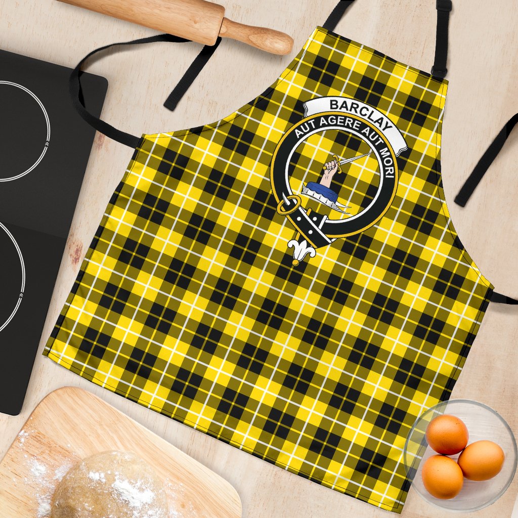 Barclay Dress Modern Tartan Clan Crest Apron