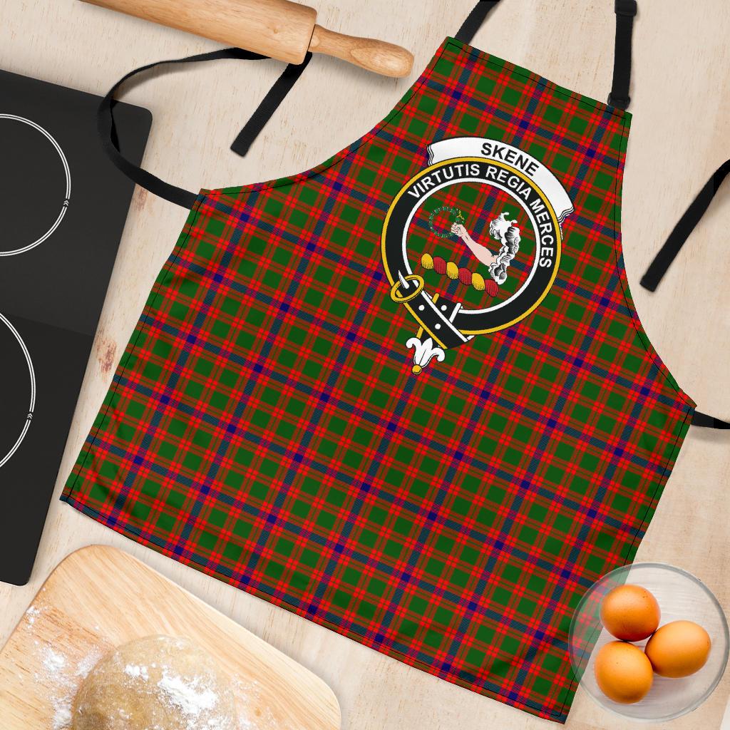 Skene Modern Tartan Clan Crest Apron