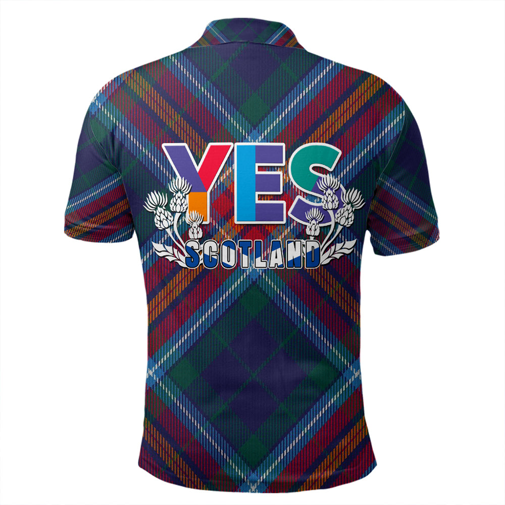 Scotland Tartan Yes Polo Shirt 