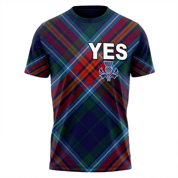 Scotland Tartan Yes T-Shirt | Celticprime.com