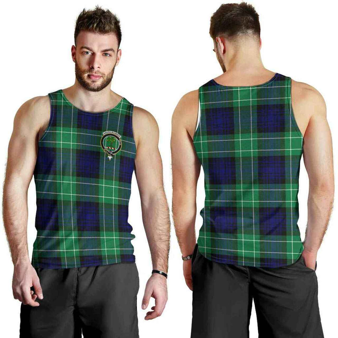 Abercrombie Tartan Classic Crest Men Tank Top