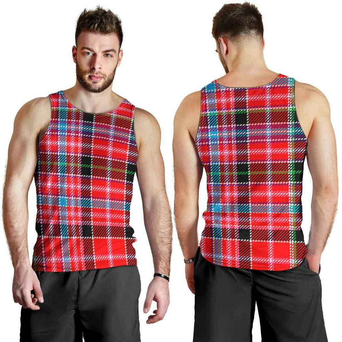 Aberdeen District Tartan Classic Men Tank Top