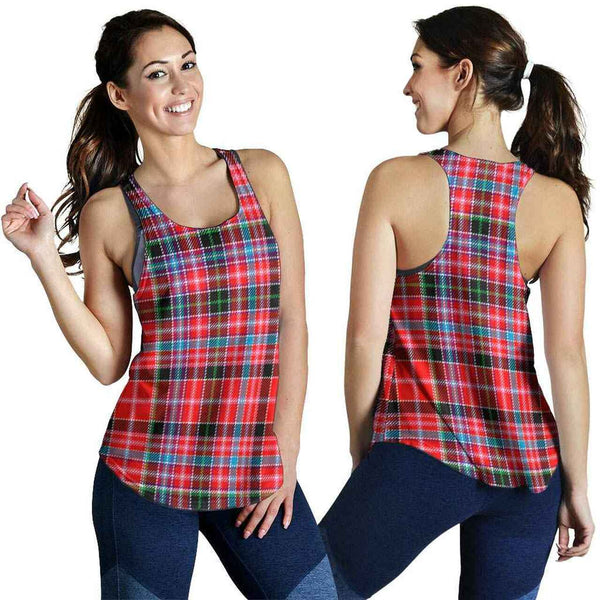 Aberdeen District Tartan Classic Women Racerback Tank