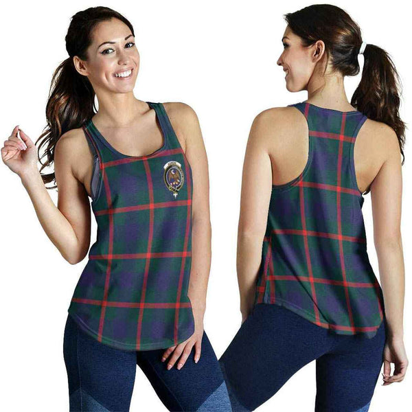 Agnew Tartan Classic Crest Women Racerback Tank