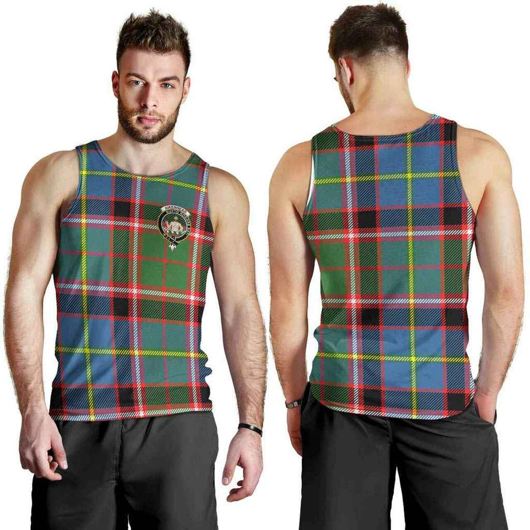 Aikenhead Tartan Classic Crest Men Tank Top