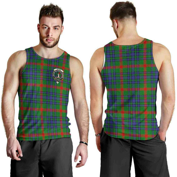 Aiton Tartan Classic Crest Men Tank Top