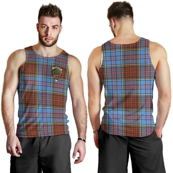 Anderson Tartan Classic Crest Men Tank Top