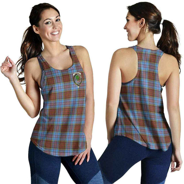 Anderson Tartan Classic Crest Women Racerback Tank