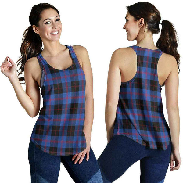 Angus Modern Tartan Classic Women Racerback Tank