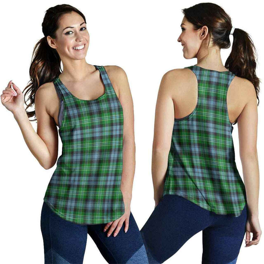 Arbuthnot Ancient Tartan Classic Women Racerback Tank