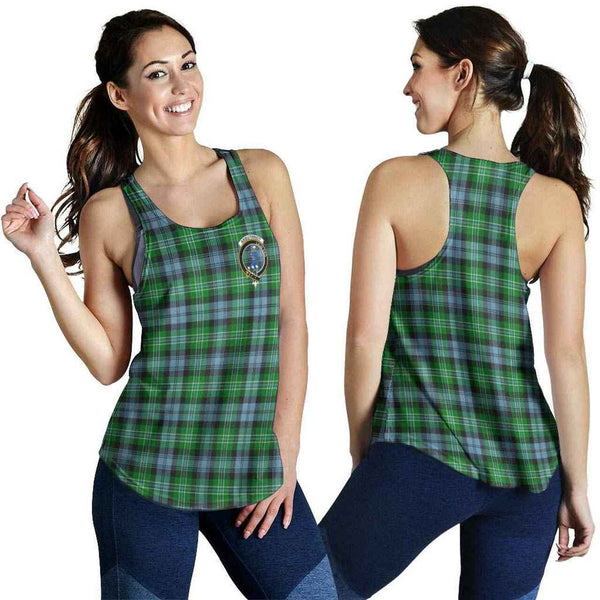 Arbuthnot Tartan Classic Crest Women Racerback Tank