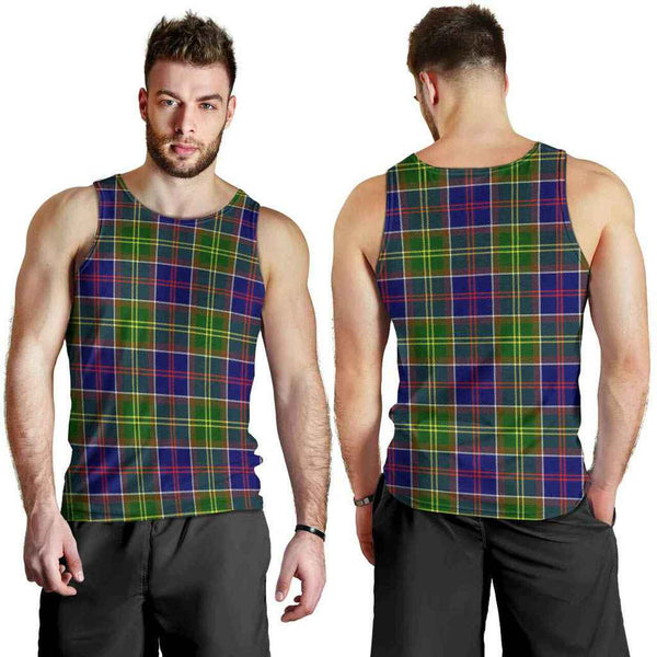 Ayrshire District Tartan Classic Men Tank Top