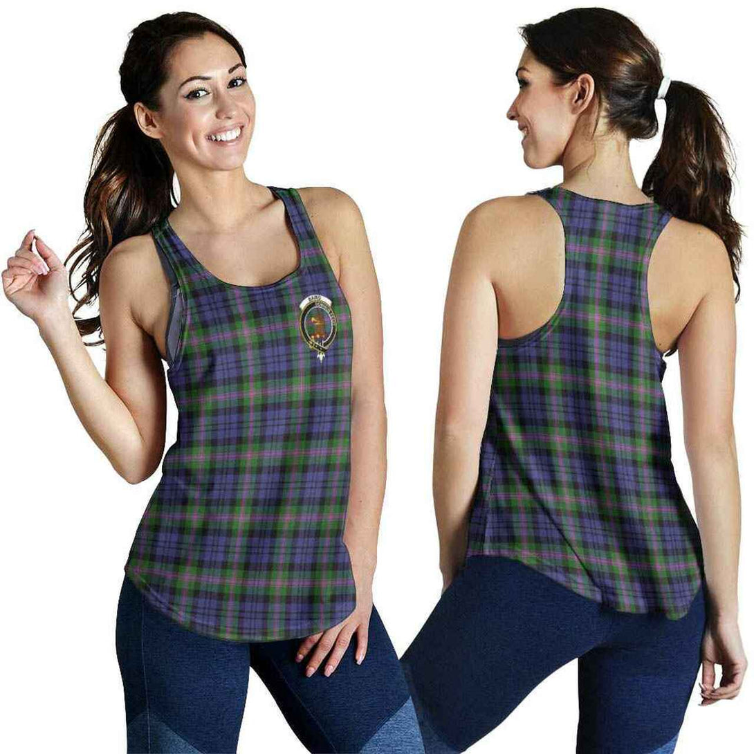 Baird Tartan Classic Crest Women Racerback Tank