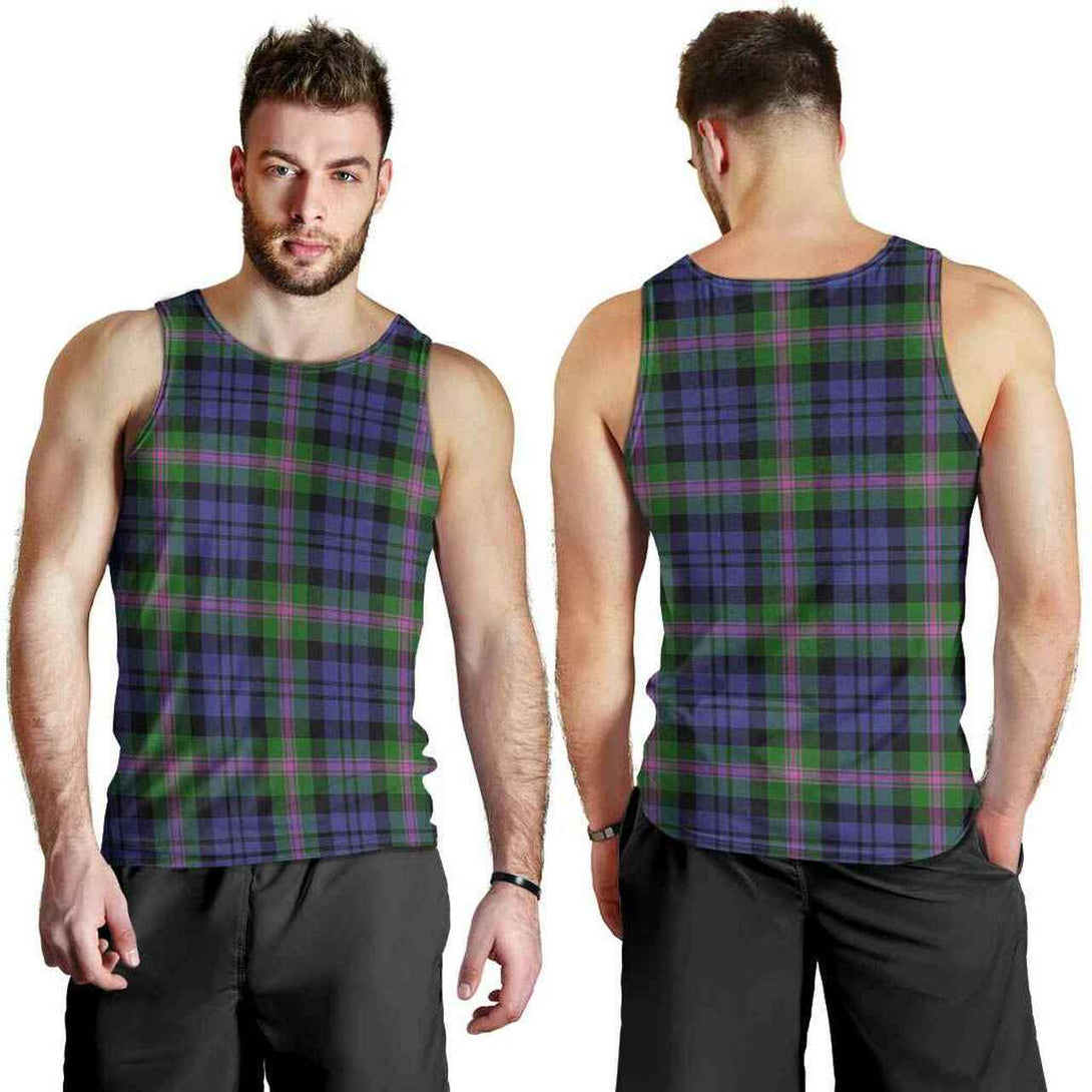 Baird Modern Tartan Classic Men Tank Top