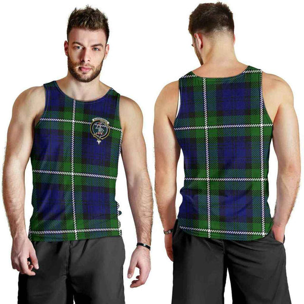 Bannerman Tartan Classic Crest Men Tank Top