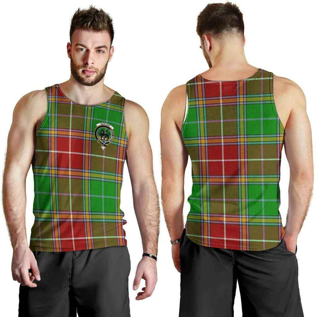 Baxter Tartan Classic Crest Men Tank Top