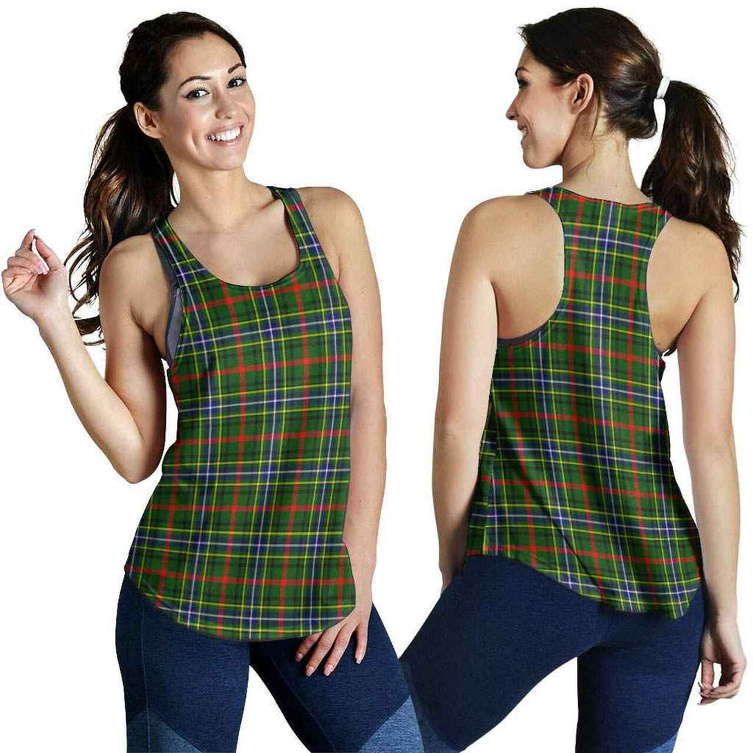 Bisset Tartan Classic Women Racerback Tank