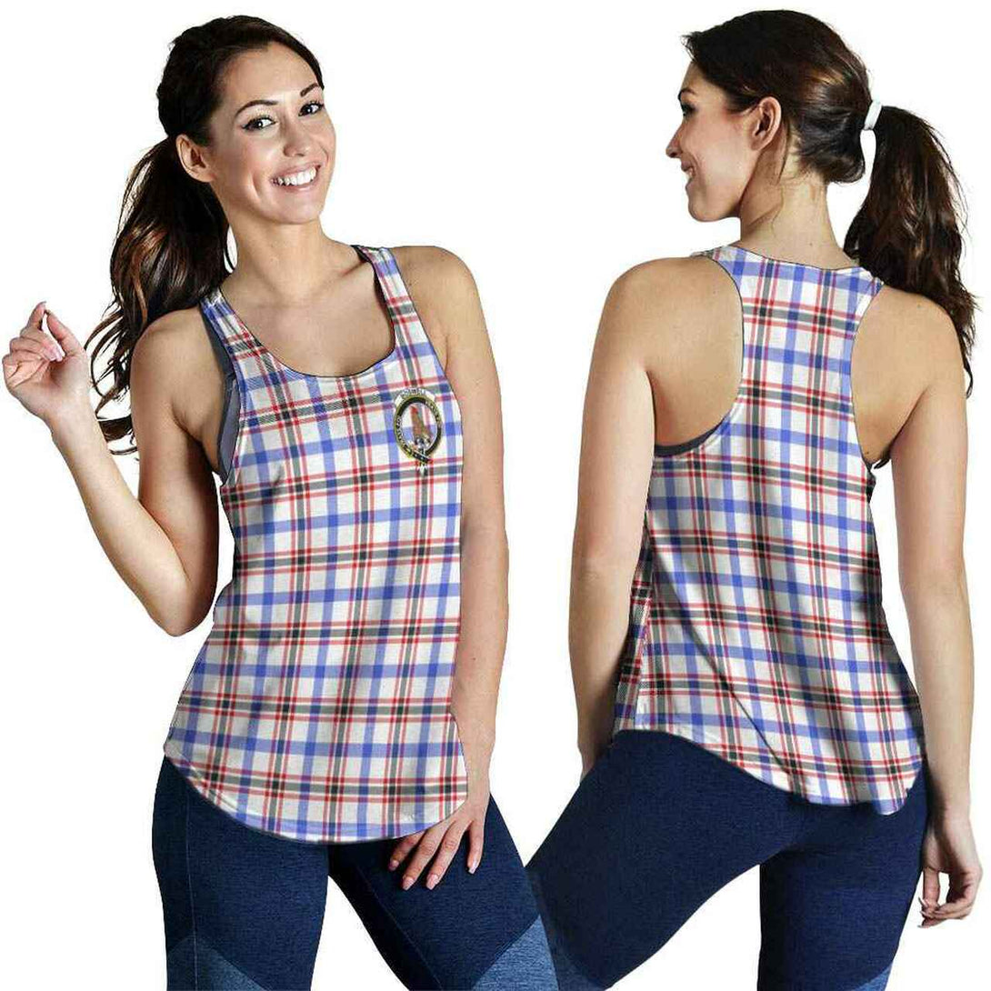 Boswell Tartan Classic Crest Women Racerback Tank